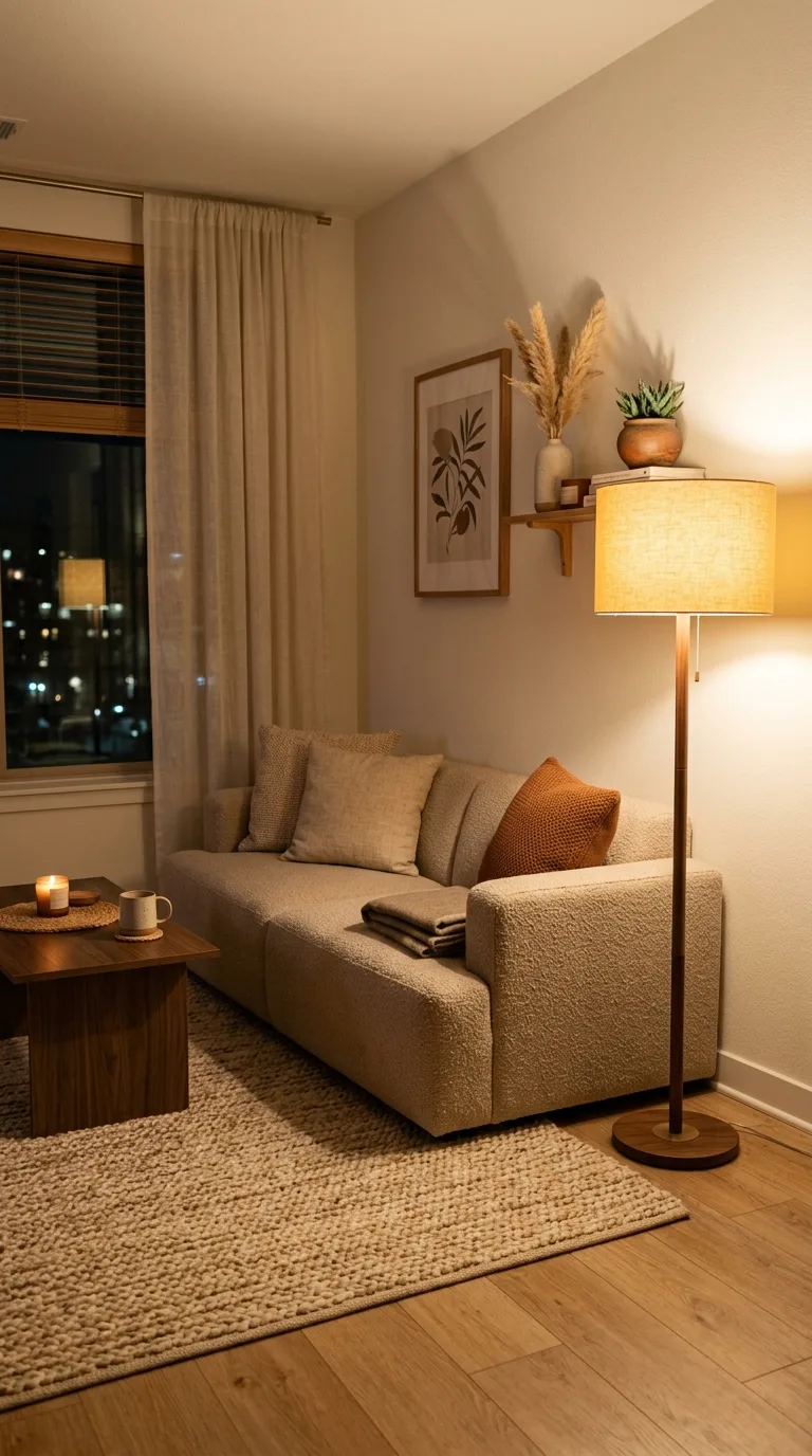 8. The Ambient Floor Lamp: Set the Mood