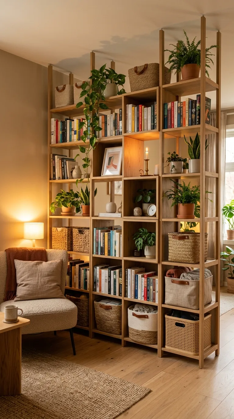9. Modular Shelving: Customizable Storage