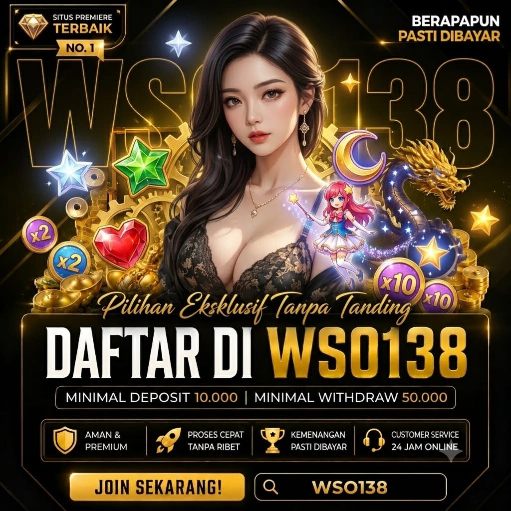 WSO138 - Situs Slot Online Resmi Terbaik No. 1 | Akses Super Smooth Tanpa Delay & Kemenangan Pasti Dibayar