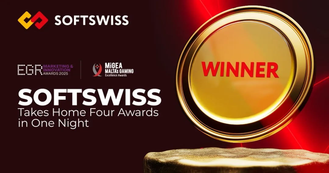 SOFTSWISS Takes Home Four Awards  In One Night news featured image