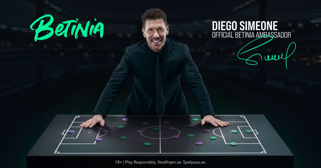 Betinia Launches New Campaign Featuring Brand Ambassador Diego Simeone news featured image