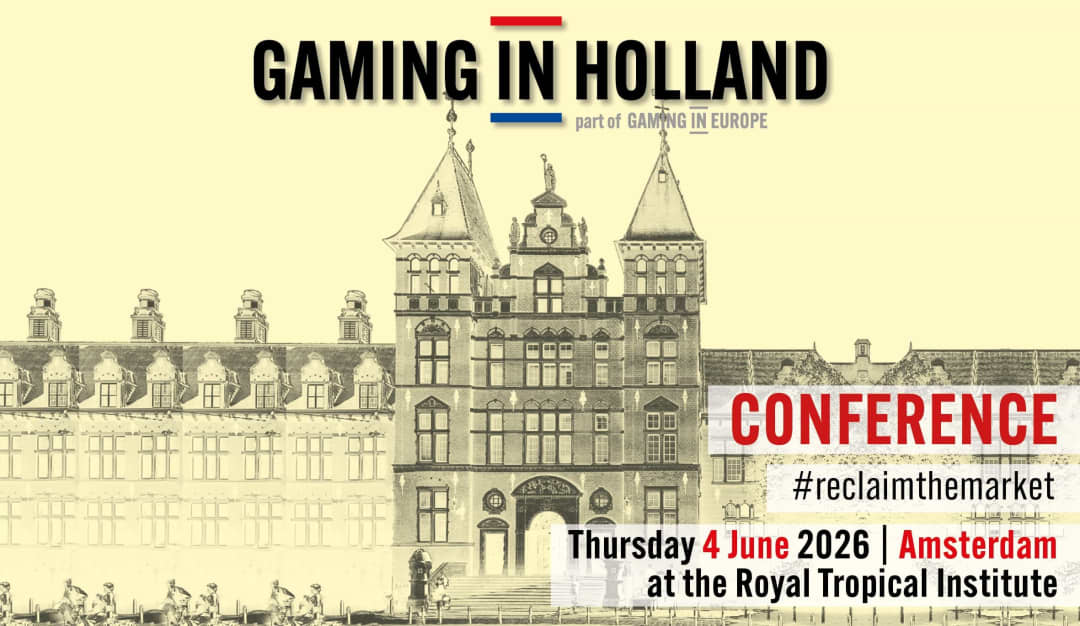 2026 Gaming in Holland Conference: #ReclaimTheMarket & More news featured image