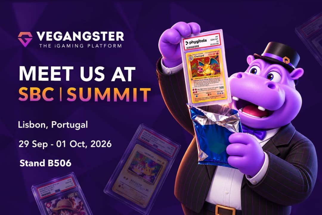 Vegangster Becomes the First iGaming Platform with Phygitals Graded Cards news featured image