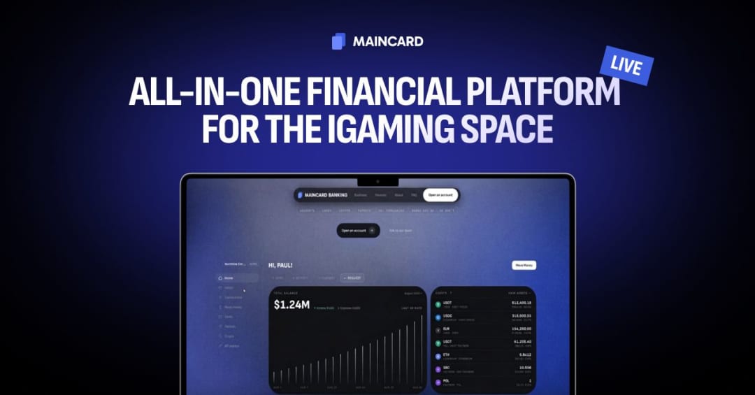 Maincard Launches Maincard.com, a Financial Platform Built for the iGaming Industry news featured image