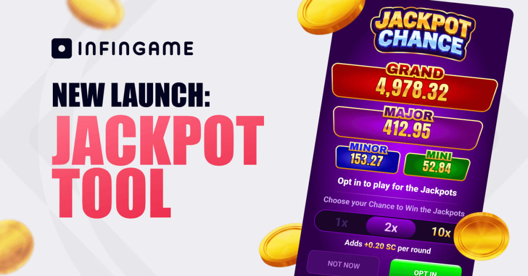 Infingame launches Jackpot Chance, bringing a new layer of engagement to casino play news featured image