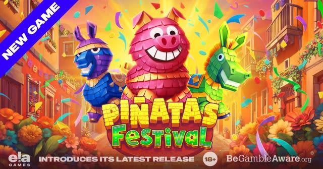 The Party Begins: ELA Games Releases Piñatas Festival, a New High-Energy Game
