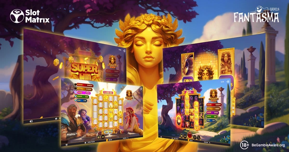 SlotMatrix bestows divine riches with Aphrodite’s Fortune