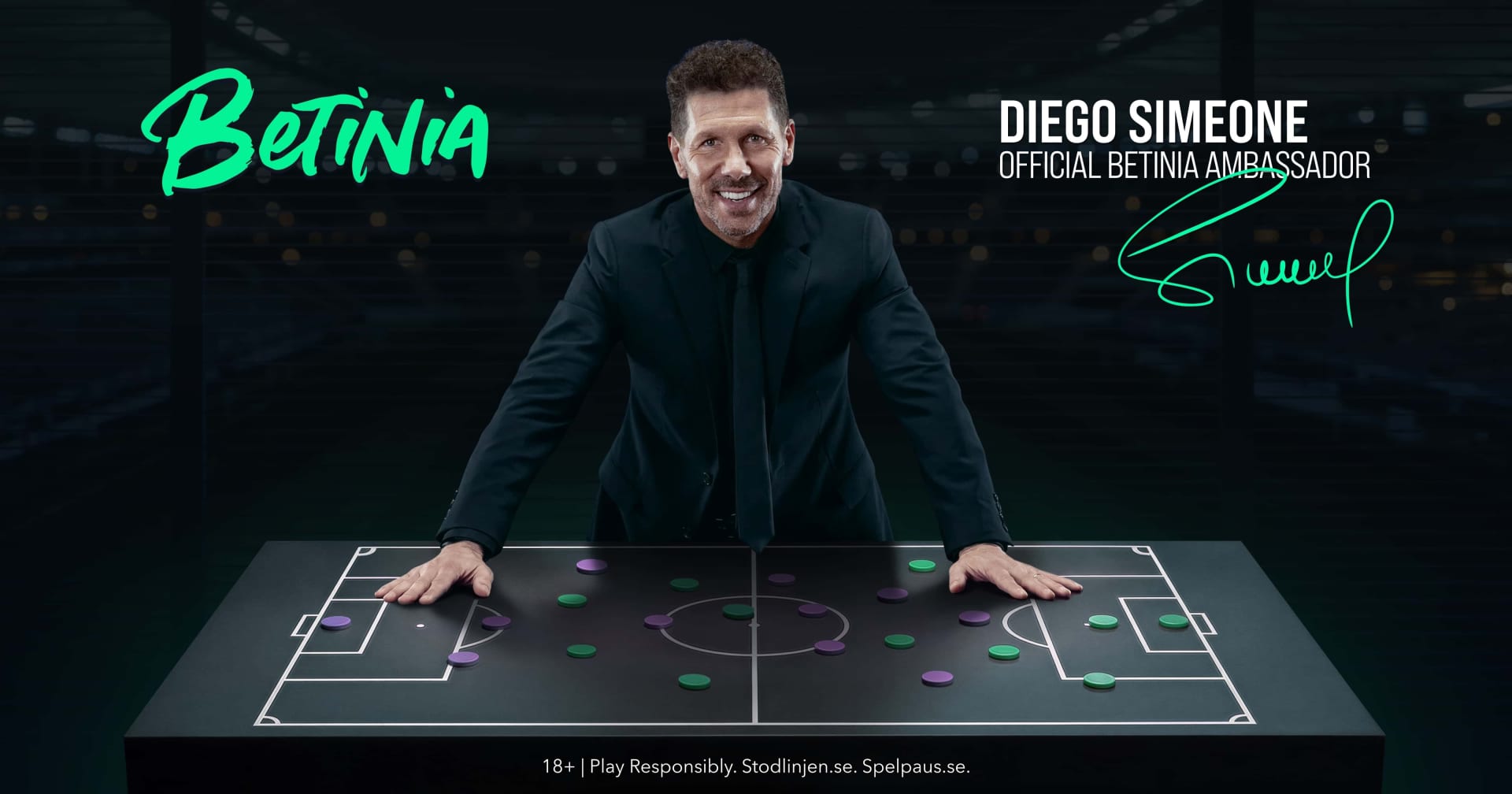 Betinia Launches New Campaign Featuring Brand Ambassador Diego Simeone