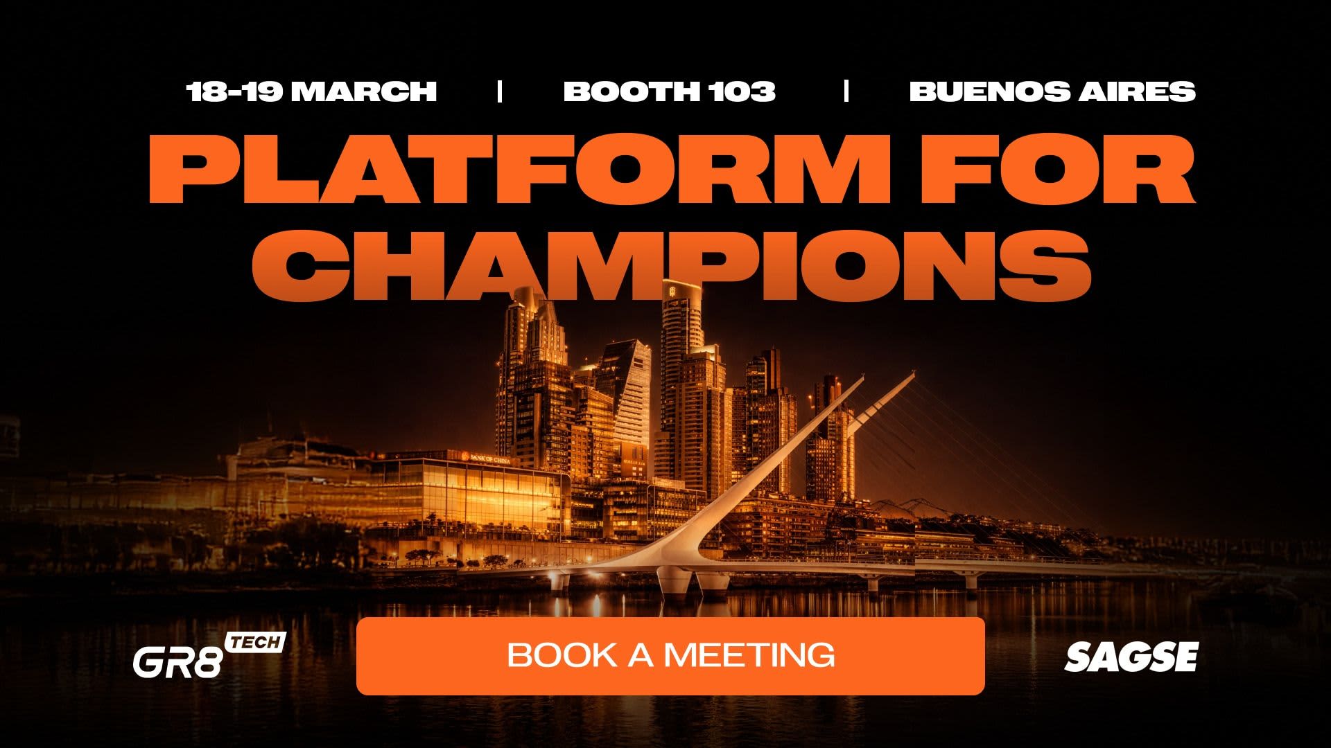 GR8 Tech at SAGSE Latam: Where Platform for Champions Meets the Region