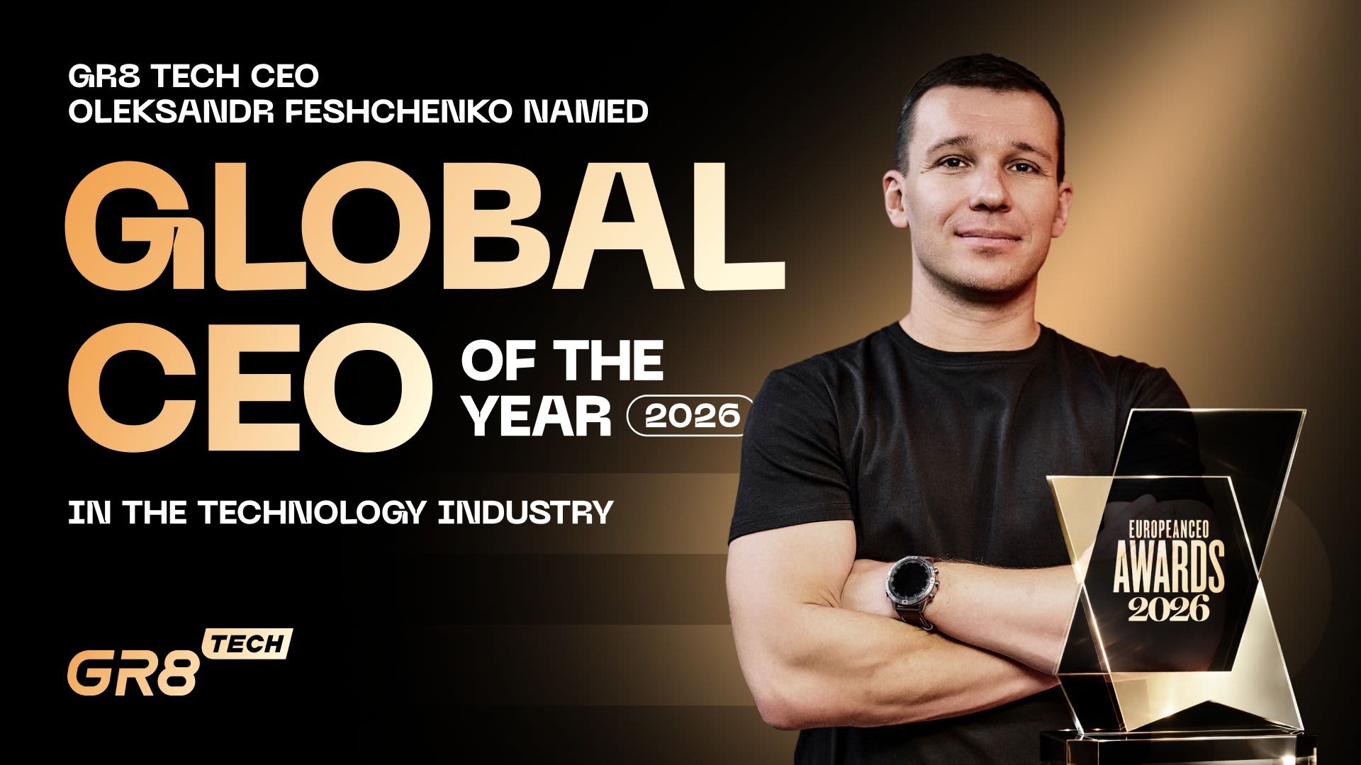 GR8 Tech CEO Named CEO of the Year for Second Consecutive Year