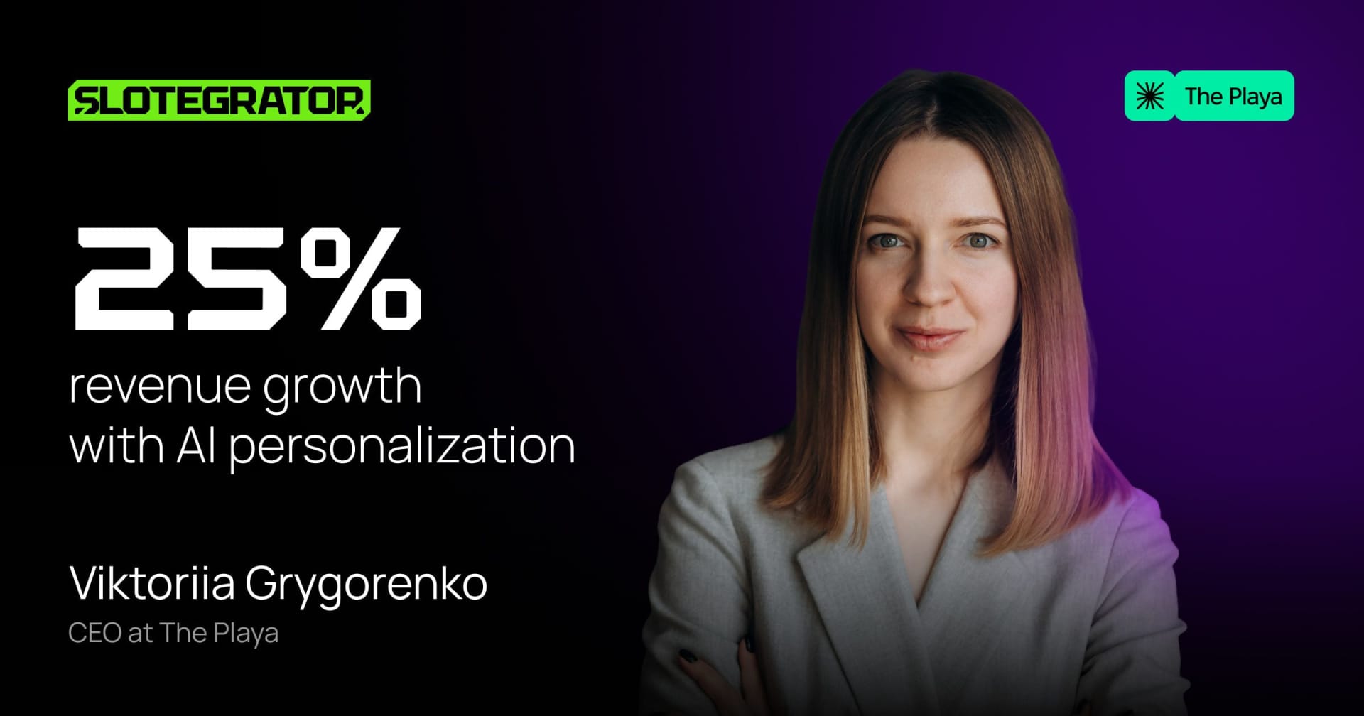 The Playa for Slotegrator: why personalized player experiences are the future of growth