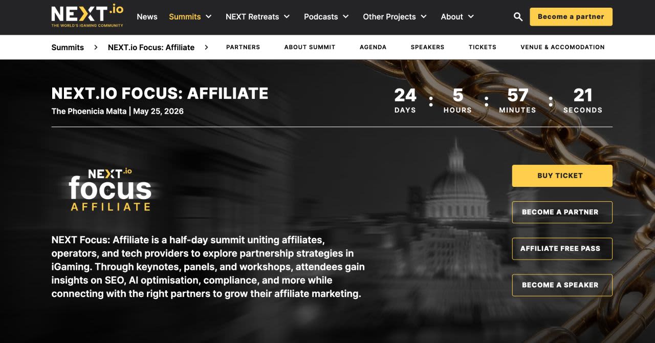 StatsDrone Partners with NEXT.io for 1 Day Affiliate Conference