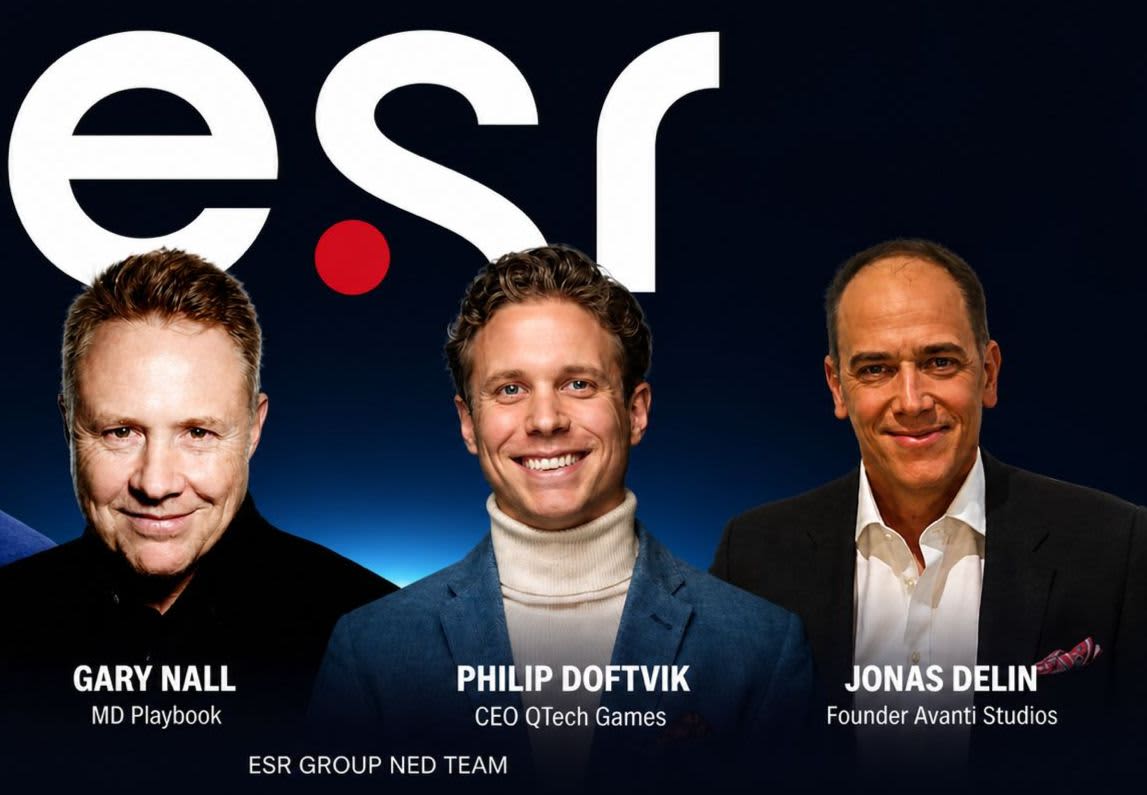 Specialist iGaming recruitment firm ESR Group adds impressive NEDs to newly formed board