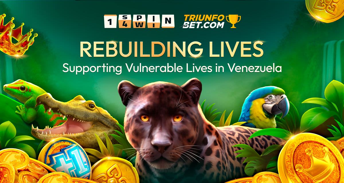 Headline: 1spin4win and TriunfoBet launch Rebuilding Lives to support vulnerable lives in Venezuela