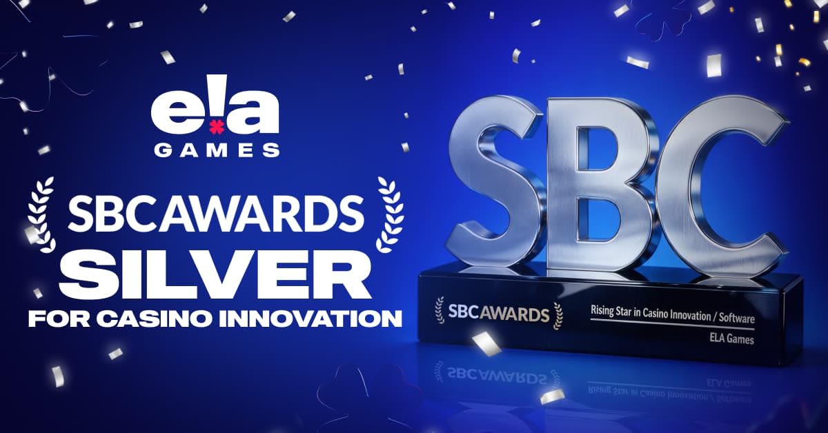 ELA Games Takes Home Silver in Casino Software Innovation at SBC Lisbon news featured image