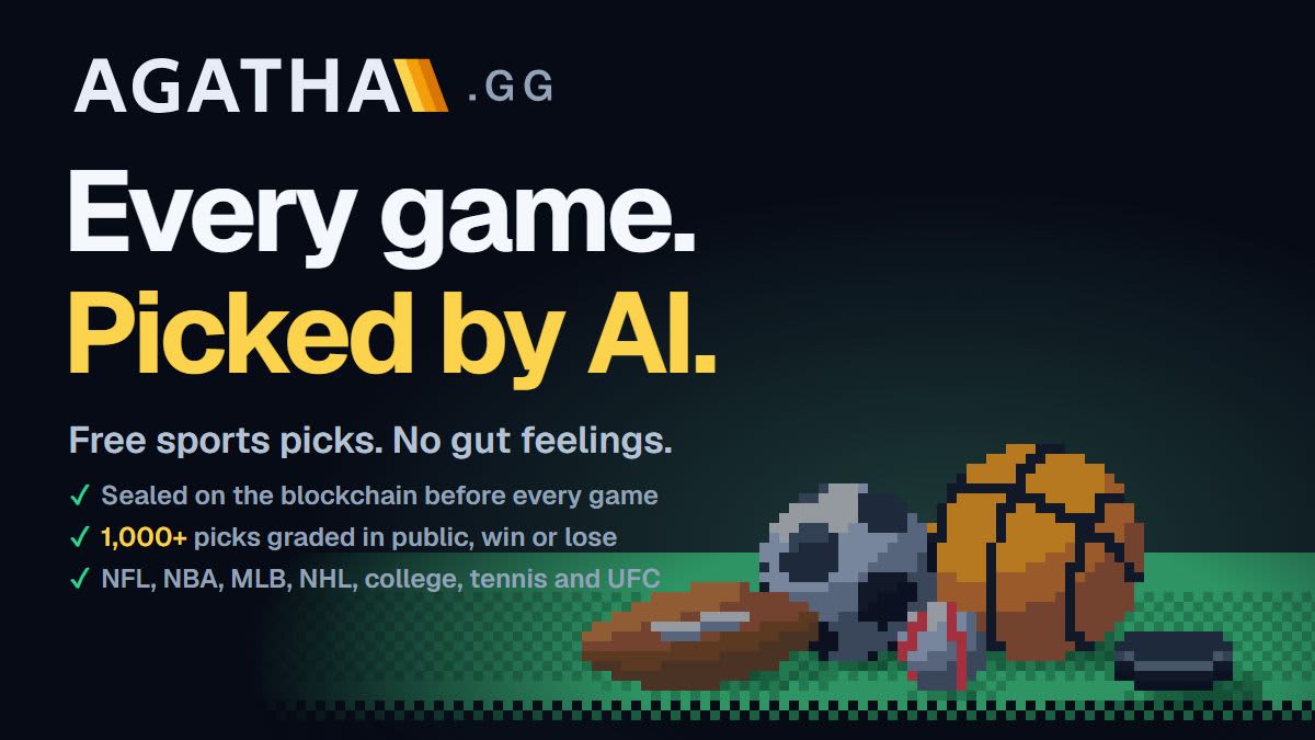 AI Sports Prediction Model Agatha.gg Surpasses 1,000 Graded Picks