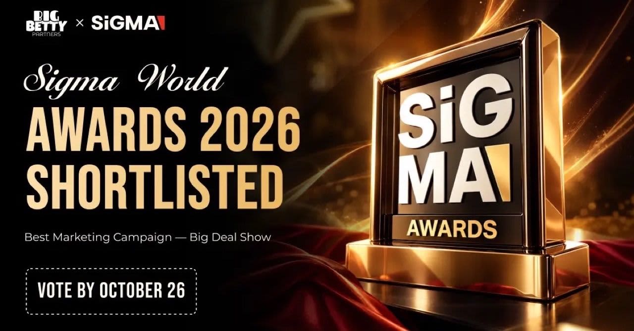 Big Deal Show Makes the SiGMA World Awards Shortlist. Vote by October 26