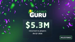 Casino Guru reports Q1 2026 CRC Results: Nearly $5.3 million returned to players