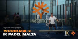 Together Through Sport: Yggdrasil meets IK Padel Malta 