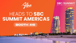 Alea Heads to SBC Summit Americas with Three Award Nominations and a Focus on Sweepstakes