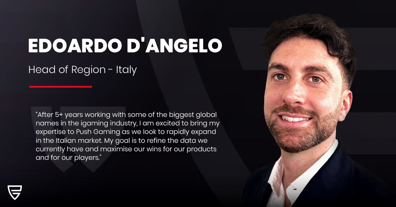 Push Gaming continues expansion of Italian market; appoints new head of region