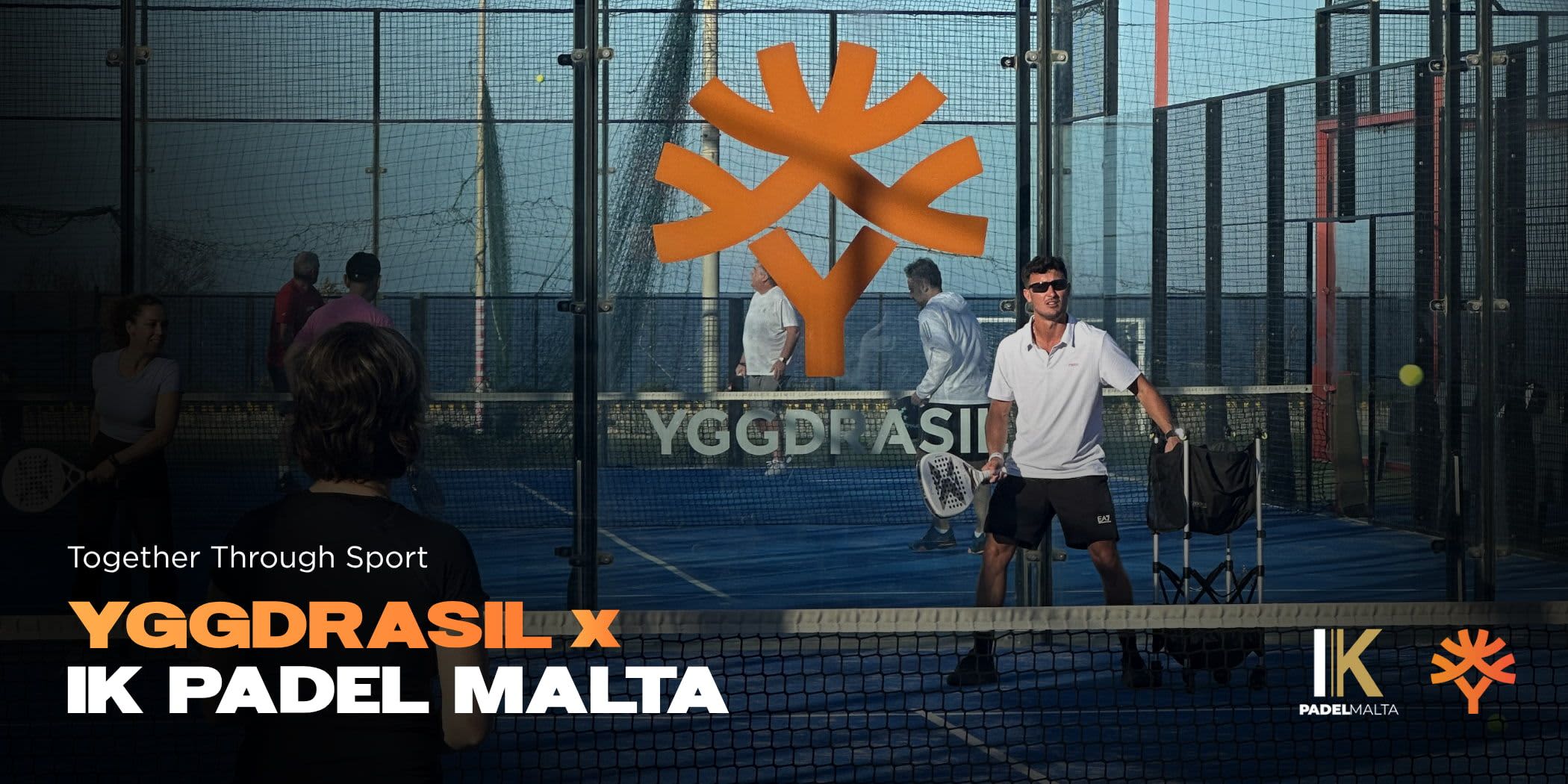 Together Through Sport: Yggdrasil meets IK Padel Malta