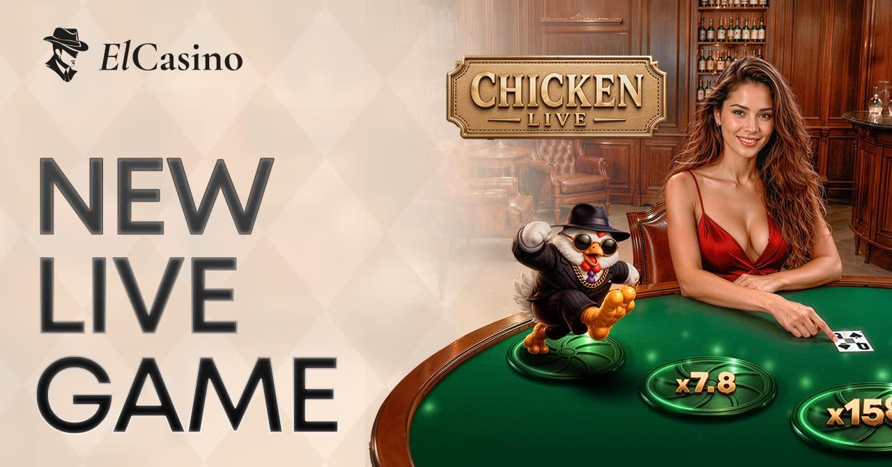 ElCasino Launches Chicken Live, Bringing Crash Mechanics into a Premium Live Casino Experience  news featured image