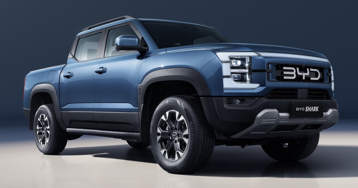 2026 BYD Shark PHEV Pickup: 430 hp, 90 km EV Range, 675 km WLTP