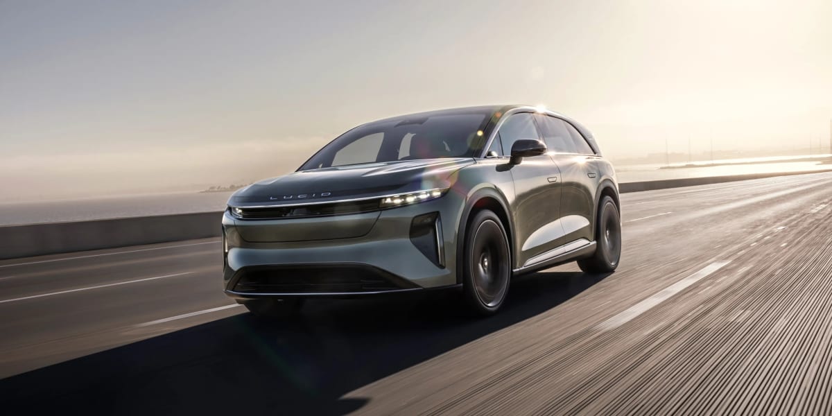 2027 Lucid Air and Gravity in France: From EUR 86,900, Up to 960 km WLTP