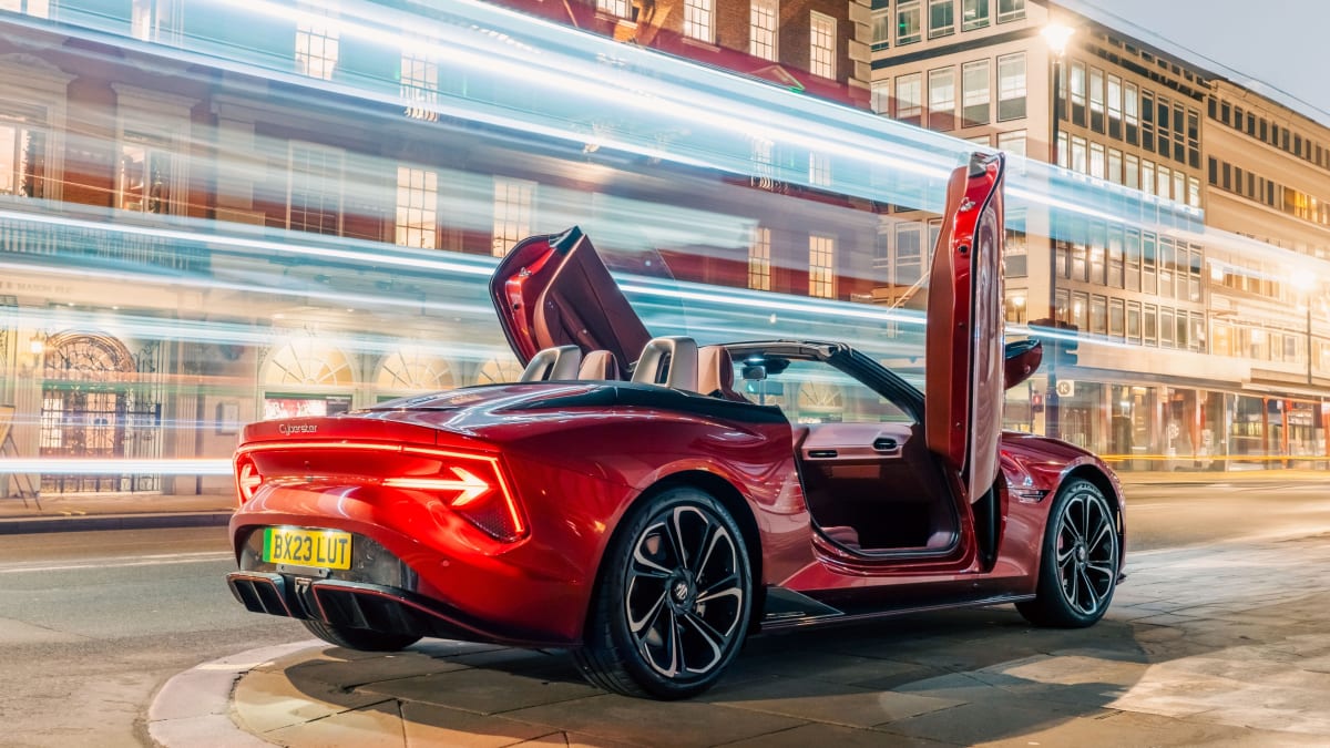 2026 MG Cyberster: 335 hp RWD Roadster, 507 km WLTP, From EUR 62,990