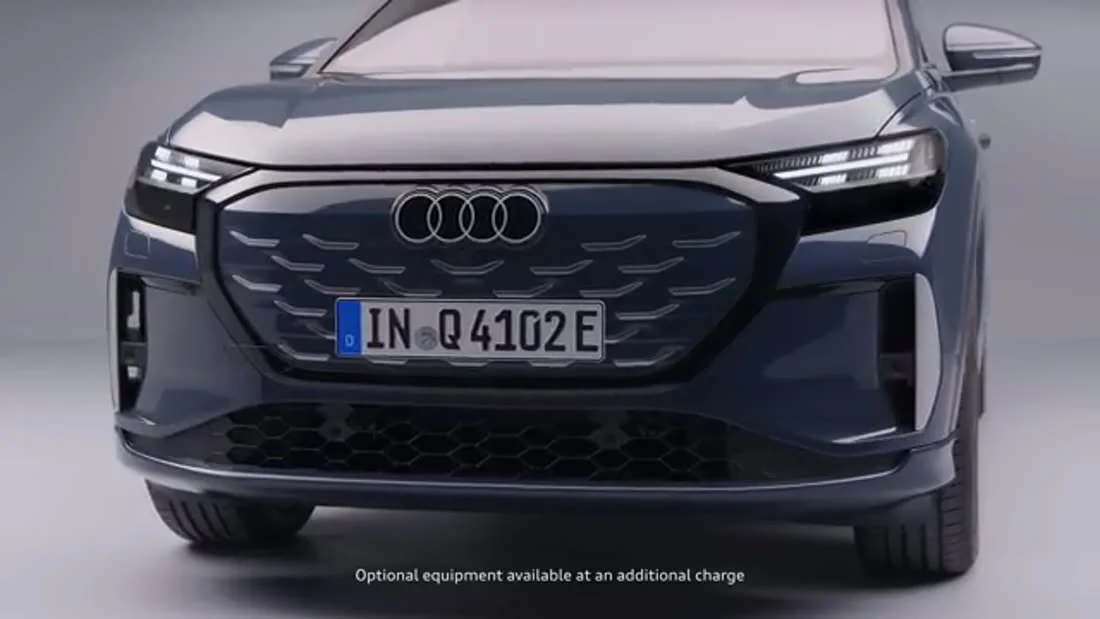 Audi Q4 e-tron Upgrade: A More Efficient Motor, Up To 592 km Range And V2L Bidirectional Charging