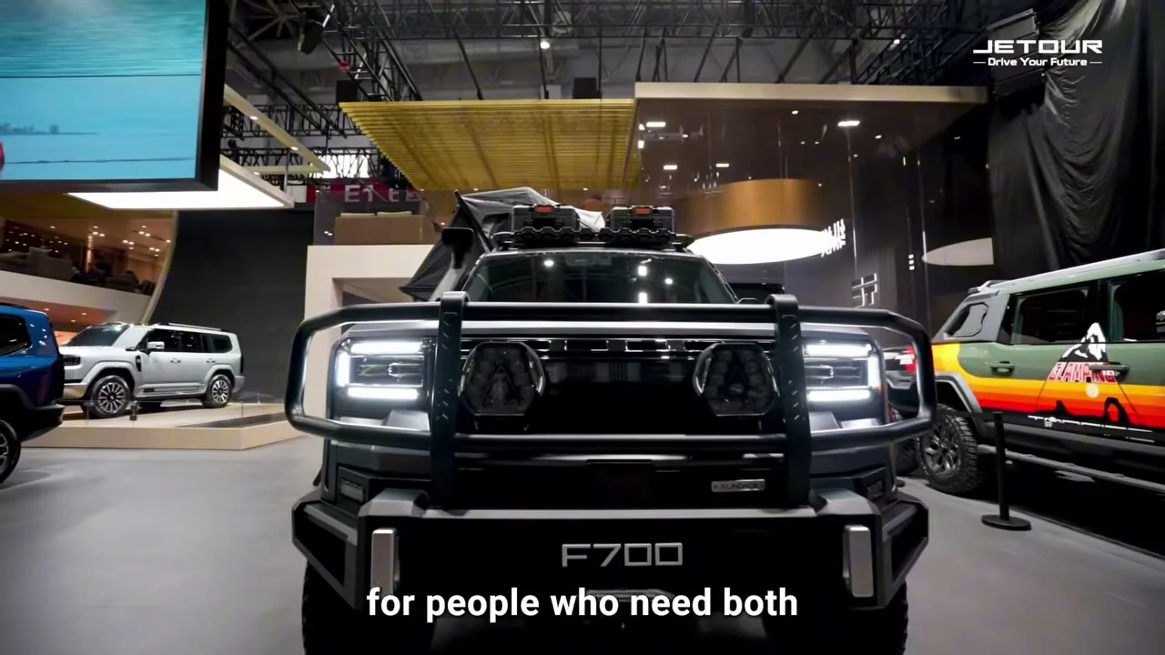 2026 Jetour F700: 904 HP PHEV Pickup Truck With 1,300 km Range