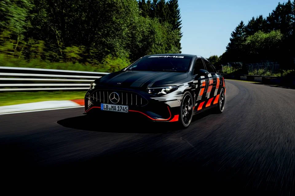 2026 Mercedes-AMG CLA 45 4MATIC+: 671 HP Electric AMG Sets Nurburgring Record