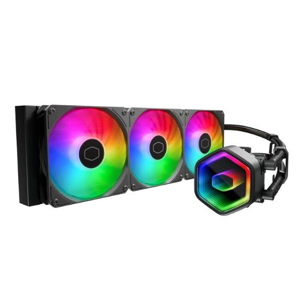קירור נוזלי Cooler Master 360 Core II Black 280W TDP Intel/Amd