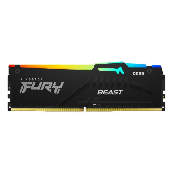 זיכרון לנייח Kingston Fury Beast RGB 32GB DDR5 5600MHz CL36