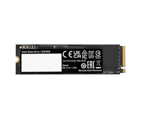 דיסק פנימי Gigabyte AORUS Gen4 7300 SSD 2TB NVMe