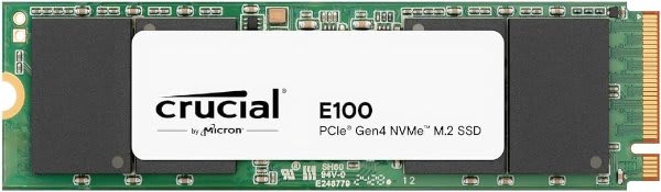 דיסק פנימי Crucial SSD E100 480GB PCIe Gen4 2280 NVMe M.2