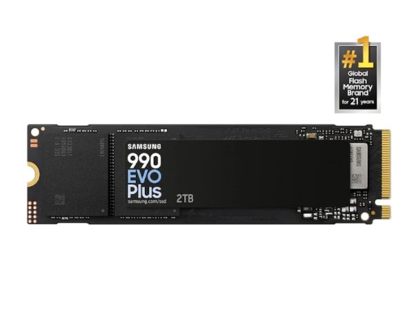 דיסק פנימי Samsung 990 EVO PLUS 2TB up to 7250 read 6300 Write NVMe Gen5