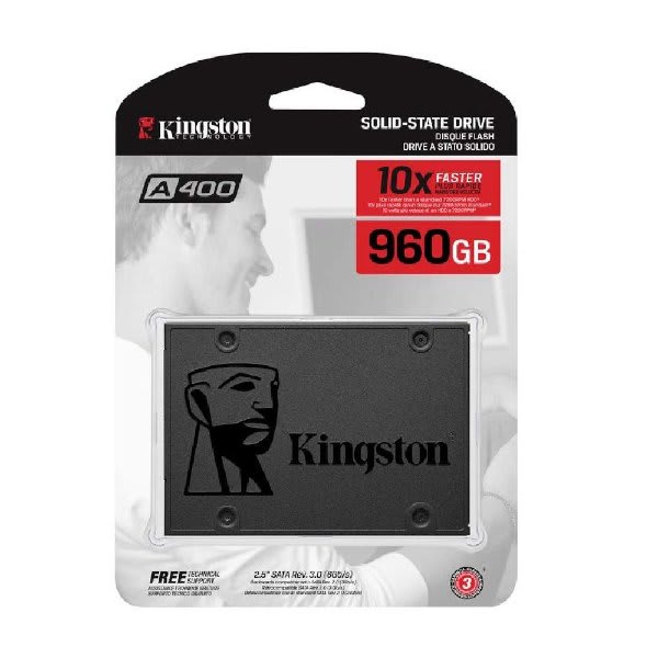 דיסק פנימי 2.5 Kingston A400 960GB SSD 3D NAND SATA SATA SSD