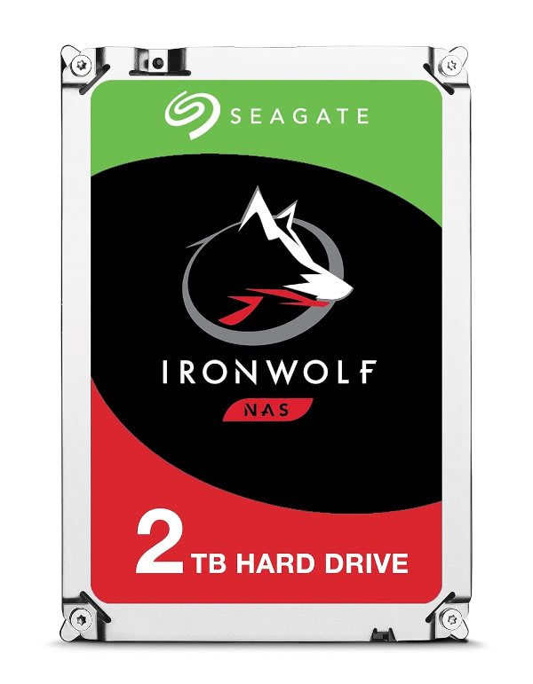 דיסק פנימי Seagate IronWolf 2TB NAS 3.5 7200RPM 256MV Cache SataIII HDD