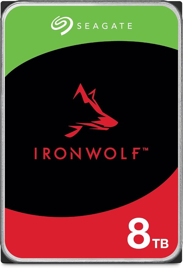 דיסק פנימי Seagate IronWolf 8TB NAS 3.5 7200RPM 256MV Cache SataIII HDD