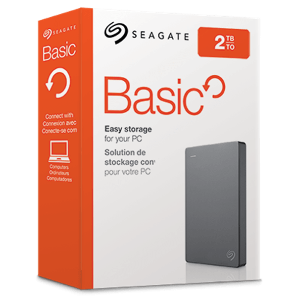 דיסק חיצוני Seagate Basic Portable Drive 2TB 2.5 usb 3.0 HDD