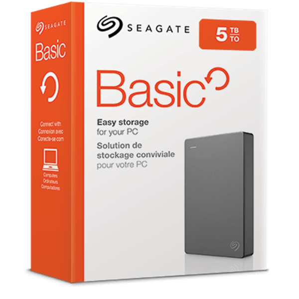 דיסק חיצוני Seagate Basic Portable Drive 5TB 2.5 usb 3.0 HDD
