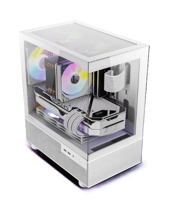 מארז לבן Antec CX200M RGB ELITE M-ATX 5X120mm FANS