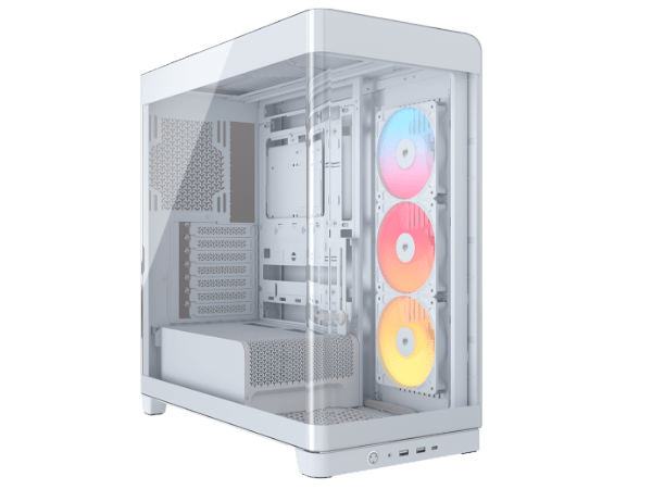 מארז Corsair FRAME 4500X E-ATX 2XUSB 3.2-A 1XUSB3.2 Type-C White