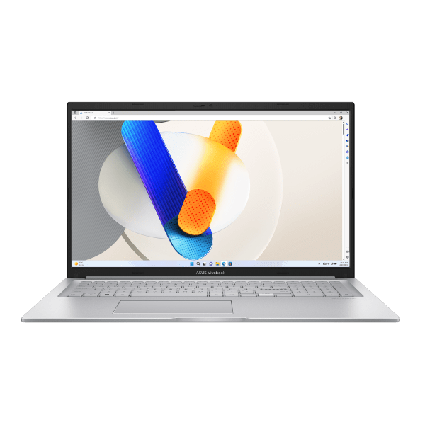 מחשב נייד ASUS VivoBook Core 7 150U 16GB 1TB FHD 17.3 IPS DOS Silver