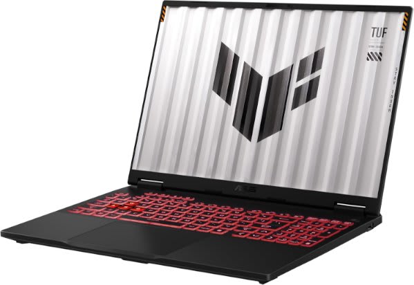 מחשב נייד גיימינג ASUS TUF GAMING A16 R9-8940HX 16GB 1TB NVME RTX 5060 3Y