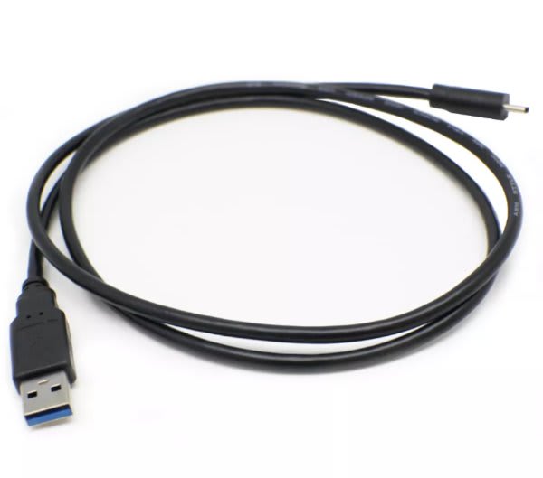 כבל USB-C Type C To USB3.0 M/M Black Cable 1.0m