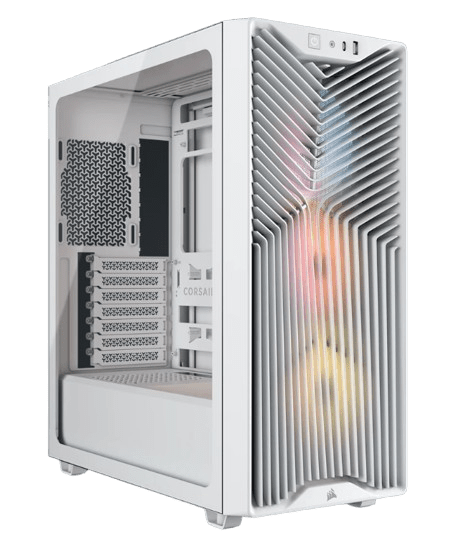 מארז Corsair 3200D RS ARGB Mid Tower ATX White