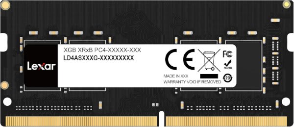 זיכרון לנייד Lexar 16GB DDR4 3200MHz CL22